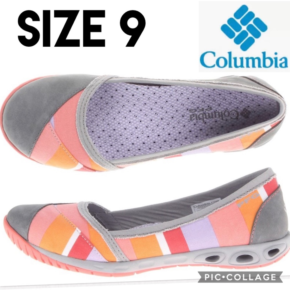 Columbia Womens Shoes Sunvent Ballet PFG Flats 9